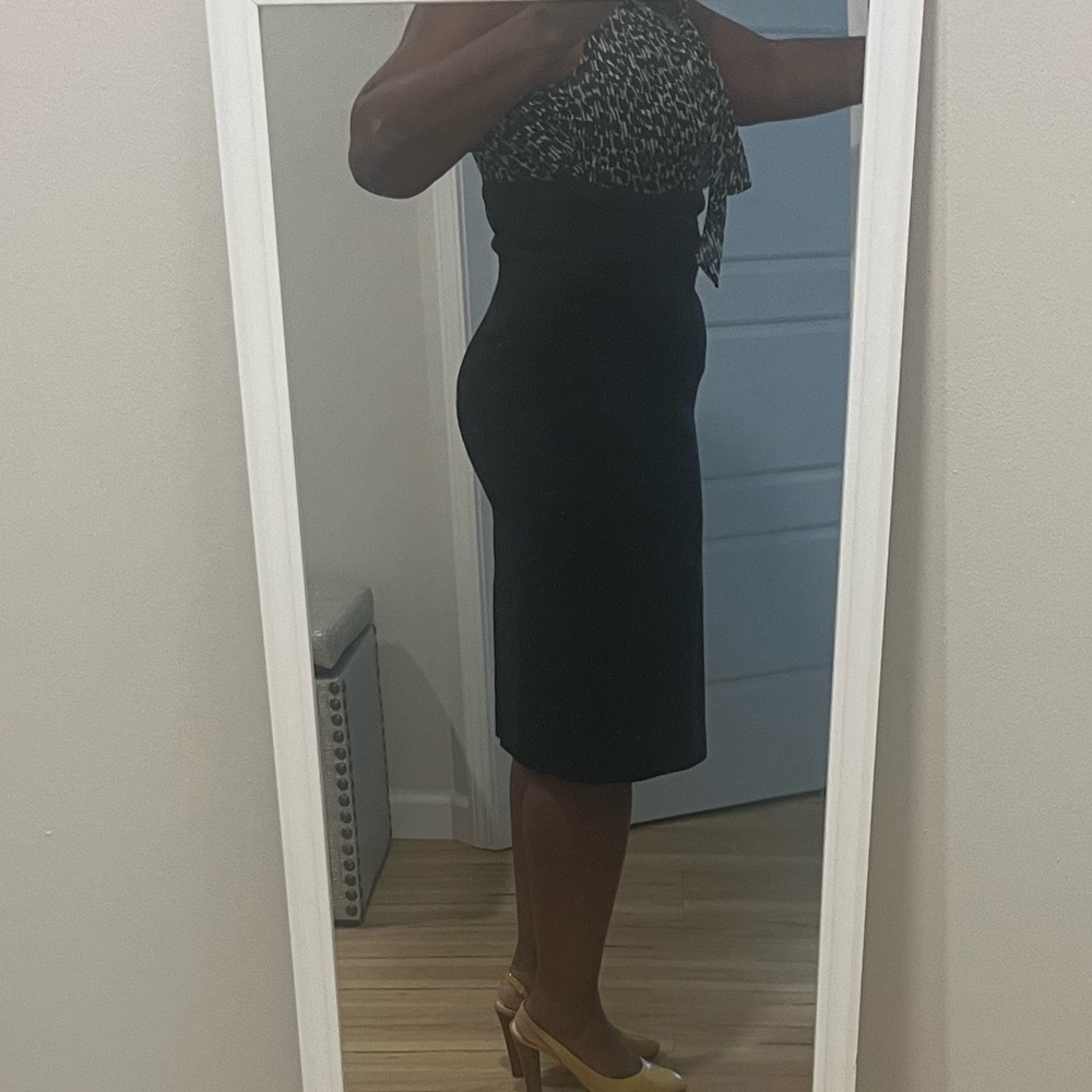 Black and white Tahari dress - Picture 3 of 11